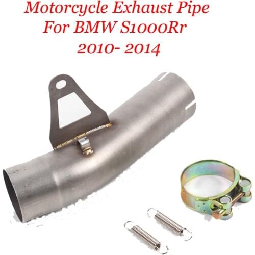 Mtclub For Bmw S1000Rr S 1000 Rr 2009 2010 2011 2012 2013 2014 2015 S1000Rr Motorcycle Muffler Exhaust Pipe Medium Pipe