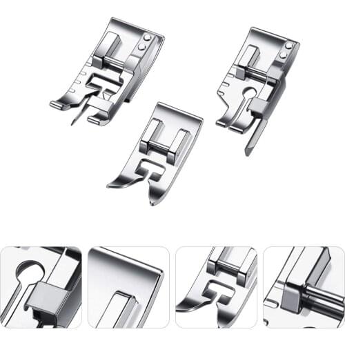 1 Set/3pcs Sewing Machine Presser Feet for Embroidery Patchwork Quilting Patterning