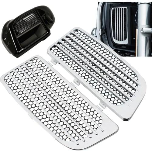 Motorcycle Radiator Grill Fit for Harley Touring Electra Glide Road Glide Street Glide Ultra Limited Trike Tri 2014-Up