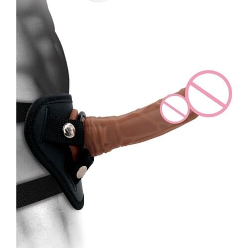 Strapon Dildo Pants For Woman Men Wearable Pants Dildo Strap On Realistic Dildo Panties For Lesbian Gray Masturbate Sex Shop