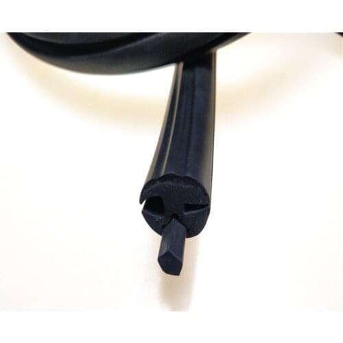 Width 8-21mm H type EPDM sealing strip for car mechanical doors or windows glass EPDM rubber sealing strip