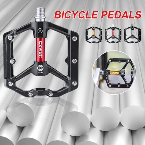 9/16 Inch Bicycle Pedals High Speed Sealed Bearing Flat Pedals for Mountain/Road/Folding Bike Bicycle Parts