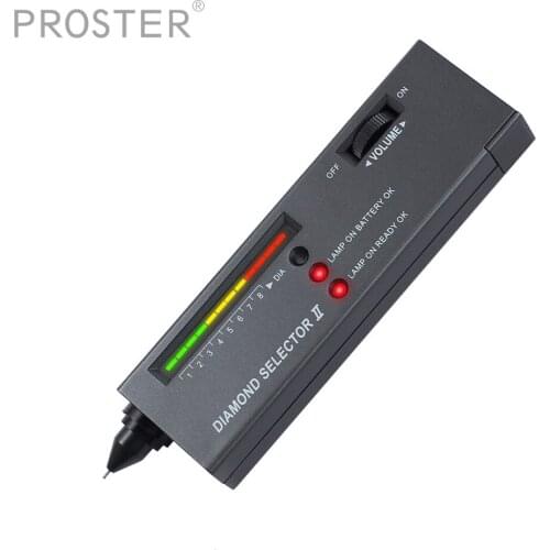 Proster 1 pcs Jewelry Tool for Diamond Detector Electronic Diamond Selector Gemstone Gems Tester II
