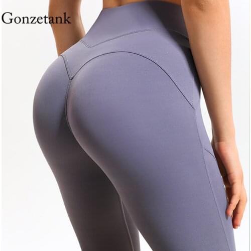 Fitness Pants Womens Tight High-waisted Tummy-tuck Running Stretch Breathable Yoga Pants Show Hip Sex Appeal Seamless Leggings