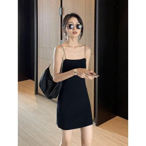 Sling Skirt Tube Top Dress Female Summer New Style Tight Sexy Temperament Waist Bag Hip Skirt