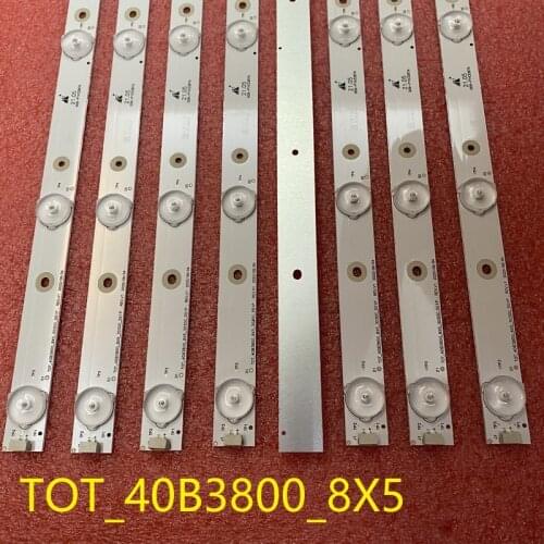 10set=80pcs LED bar For Ph40b28dsgw PLE-4005FHD PLE-4005FHD 006-P1K3387B LVF4000T E1 V1 V4 LEKT40B3800 L40B2800 TOT_40B3800