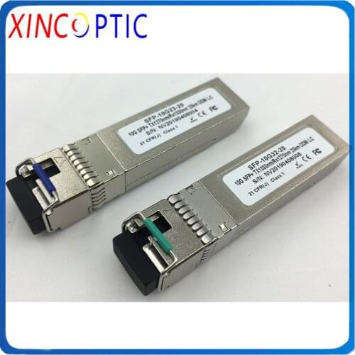 10G BIDI SFP+ DDM 20/40/60KM LC SFP+ Fiber Optic Transceiver and 1.25G SM BIDI 1310/1550nm 20km 40km LC SFP Transceiver Module