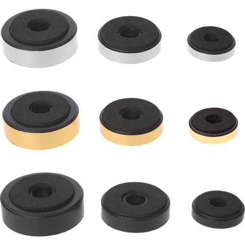 12Pcs Shock Absorption Damping For Audio Stereo Speakers Amplifier Feet Pad