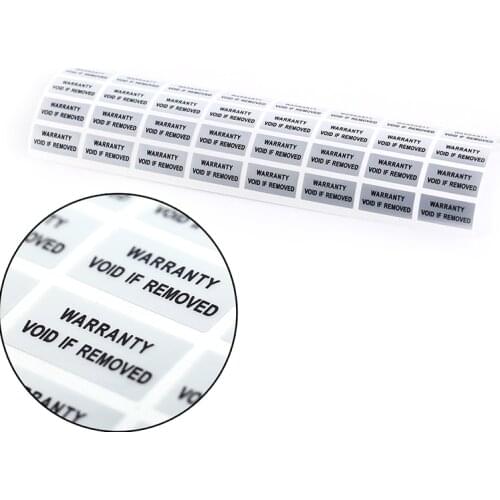 300 Hologram VOID IF REMOVED Security Tamper Evident Warranty Stickers