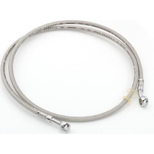 85CM Universal Motorcycle Steel Hydraulic Brake Hose Line Pipe Banjo Hose Fit Motocross ATV Pit Dirt Bike Oil Brake Line