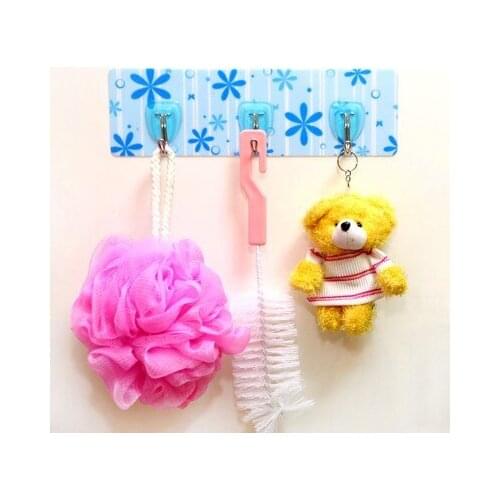 BF040 Non-trace three head magic hook storage hook 22*6.5cm free shipping