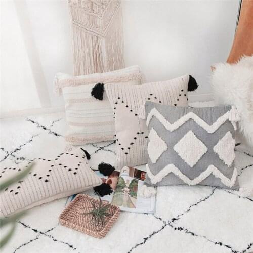 45x45cm Stripe Sofa Pillowcase Pink Cushion Cover Throw Pillow Case Home Sofa Bed Chair Decoration 17.72x 17.72inch