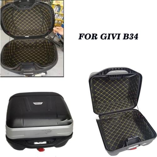 For GIVI B34 b 34 Motorcycle Trunk Case Liner Rear Luggage Box Inner Container Tail Cover Trunk Side Lining Bag Protection