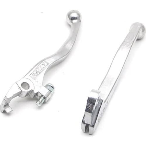 Chrome Motorcycle Motorbike Clutch Brake Lever Handle Bar For Honda CRM250 XR250 AX-1 CR125 CRM 250 XR 250 CR 125