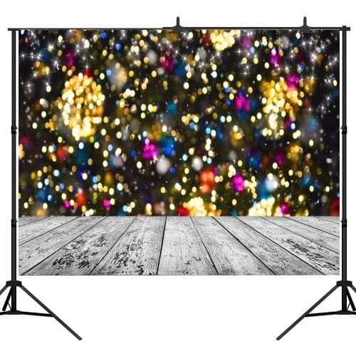 Lyavshi photography background gold stars glitter bokeh backdrop Christmas theme Photo studio camera fotografica