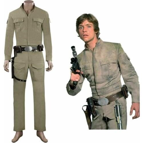 Luke Skywalker Cosplay Costume Halloween Costume Full Set