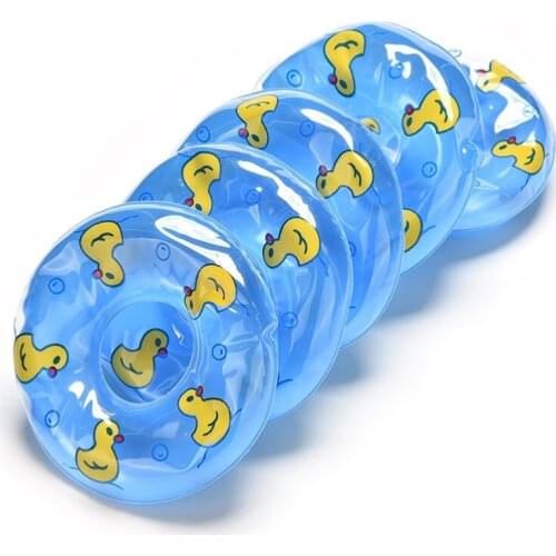 5Pcs/lot Swimming Buoy Lifebelt Ring For Doll Accessories Baby Toys Random Colors