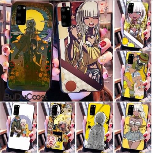 Riccu Angie Yonaga Phone Case for Samsung S20 plus Ultra S6 S7 edge S8 S9 plus S10 5G