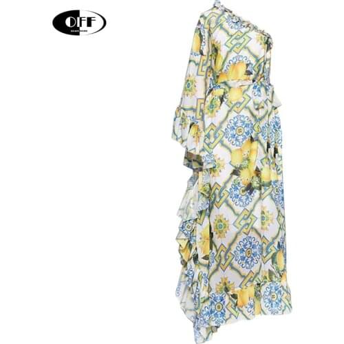 Fashion Beach Chic Party Evening Summer Maxi Dresses Light Zevity Goblincore Elegant Ruffles Dress With Floral Pattern Vestidos