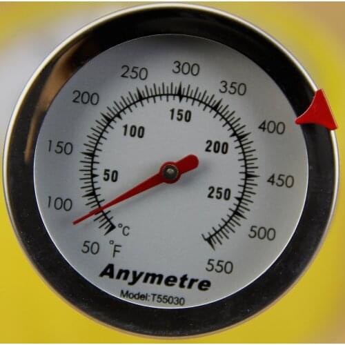 New Stainless Steel Sensor Kitchen Food Meat BBQ Temperature Thermometer 300℃ 62KC