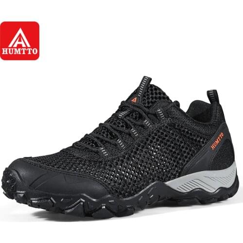 Humtto Outdoor Hiking Boots Breathable Lightweight High Quality Sports Trekking Footwear Couples Mountain Climbing Camping shoes