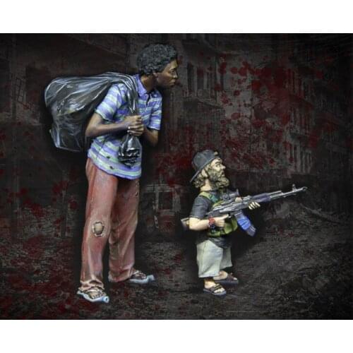 1/35 Resin Figure Model Kit Unassambled Unpainted 00S41