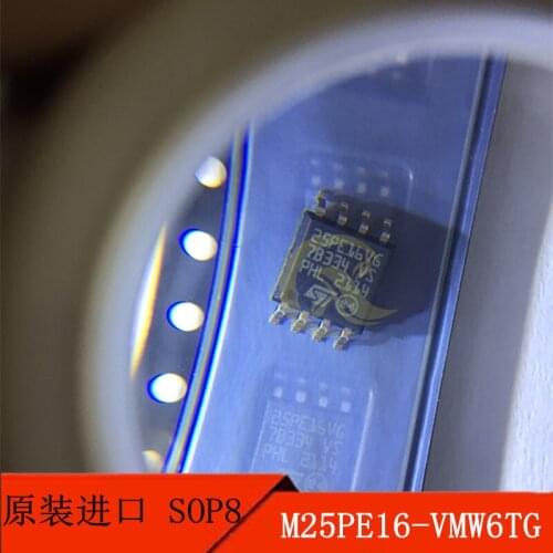 M25PE16-VMW6TG encapsulation SOP8 25pe16vg 16 million memory original products