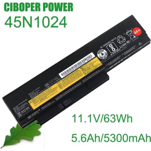 Origina Laptop Battery 45N1172 45N1022 45N1024 45N1025 For X220 X220I X220S X230 X230I 6 cores High Capacity 63Wh/5300mAh/5.6Ah