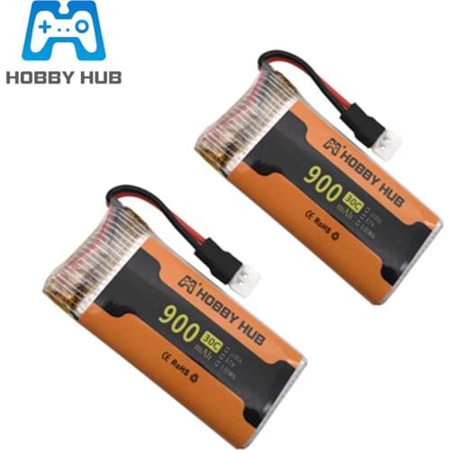 HOBBY HUB 3.7v 900mAh lipo Battery for Syma X5 X5c X5s X5sw X5sc V931 H5c Mjx X708W RC Drone Spare Parts Drone Battery 2pcs