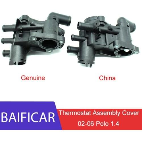 Baificar Brand New Genuine Thermostat Housing Cover 032121111AP For 2002-2006 V.W Polo 1.4