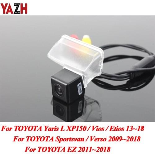For Toyota Vios Etios Yaris Yaris L Sportsvan Verso EZ Night Vision Backup Camera Auto Parking Reverse Car Rear View Camera
