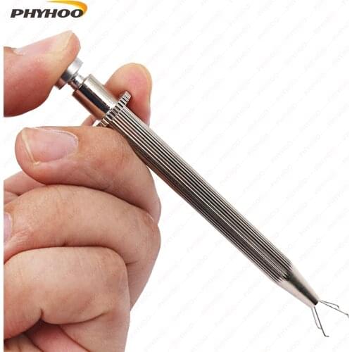 Diamond claw Pick-Up Tool with 4 Prongs Tweezers jewelry tools & equipments