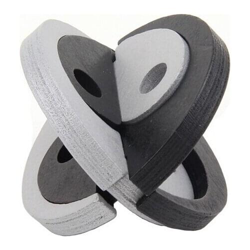 Classic Wooden Brain Teasers Puzzles Traditional Kongming Lock Puzzle Game for Adults Children