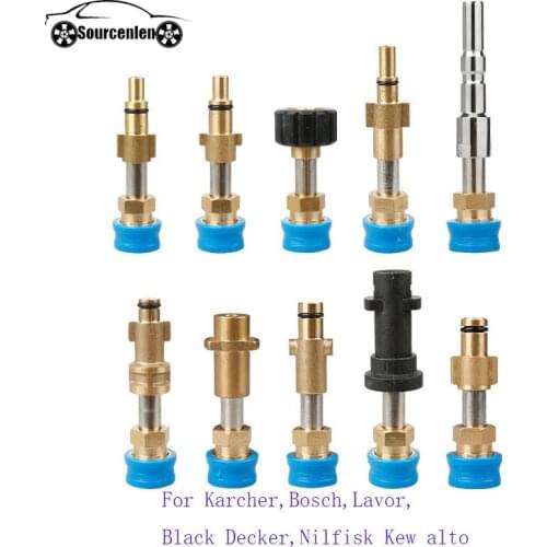 Converter Connector For Karcher,Bosch,Lavor,Black Decker,Nilfisk Kew alto Fitting to 1/4 Quick Release Socket