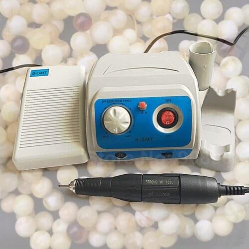 110V/220V Dental Lab Mental Model Hand Grinder Micromotor WT 102L 35K r/m Handpiece Micro Motor-S-SMT- Speed Control in Pedal