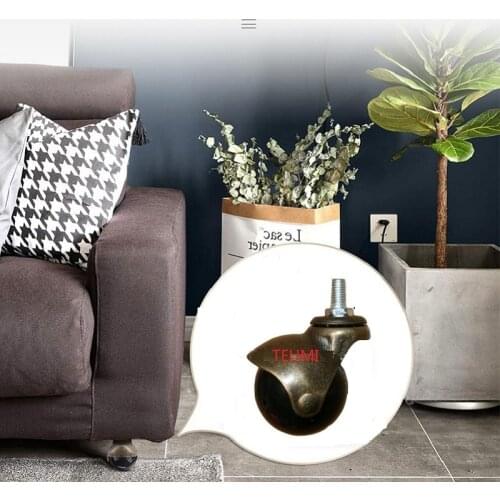 4PC Legs For Sofas 1.5 inch Special Screw Qinggu Spherical Wheel Universal Caster Display Frame Scaffold Trolley