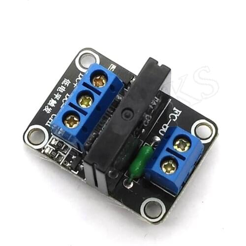 5V 12V 24V 1 Channel SSR G3MB-202P Solid State Relay Module 240V 2A Output with Resistive Fuse For Arduino