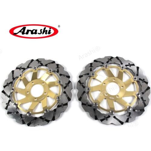 ARASHI Front Brake Disc For KAWASAKI ZX9R NINJA 900 2000 2001 CNC Brake Disks Rotors ZX-9R ZX 9R NINJA900 ZEPHYR 1100 93-98