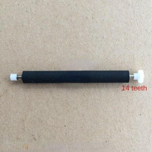 Rubber roller Press shaft 14-tooth rubber shaft Paper roller For Silver Dot S500 e550 S90 UnionPay machine