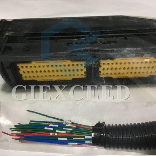 90 Pin Natural Gas ECU Computer Board Plug And Socket 90 Wires VG1238090006 For Truck Cars