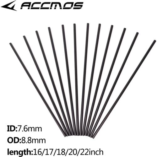 12pcs High Quality Arrow Shafts Carbon Arrows shaft for Crossbows Bolts DIY Archery Accessories