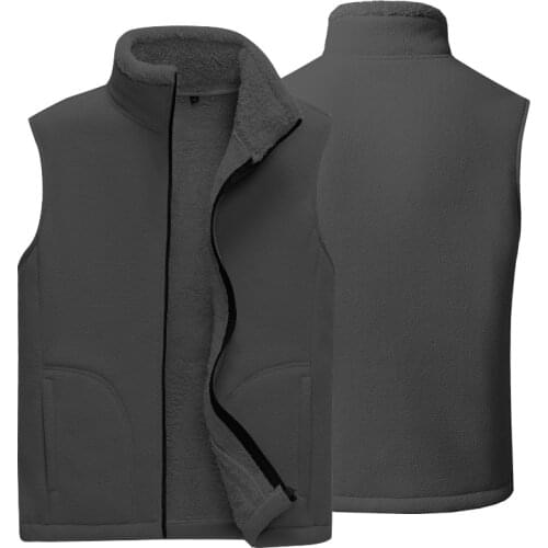 Vest Men Velvet Wool Men Vest New Style Jacket Mens Warm Sleeveless Jacket Winter Autumn Casual Thermal Waistcoat Plus Size 8XL