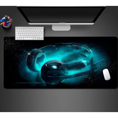 High Quality 3d Music Headset Mouse Pad Notebook Computer Game Keyboard Mousepad Unique Personality Style Player Table Pad
