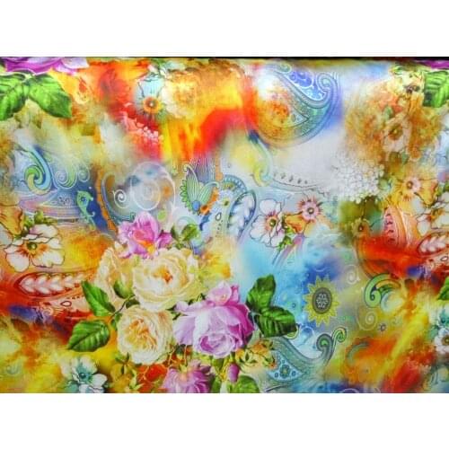 High Quality Super African Lace Woven Wedding Decoration Dress Satin Fabric Pure Silk Fabric Sewing Stretch Textile Material