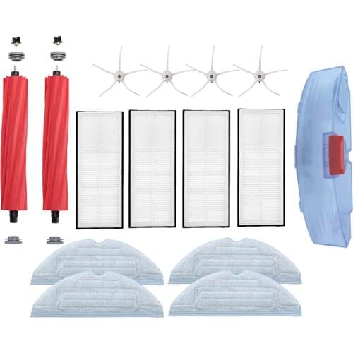 High Quality Microfiber Pro-Clean Mopping Cloths Side Brush for Xiaomi Roborock T7 T7S T7plus T7Splus S7 and S7Max S70 S75 Parts