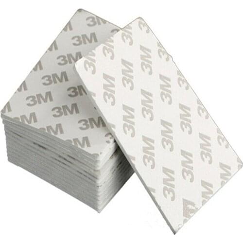 10Pcs/Set Two Sided Tape 3m Black and White Foam Tape Pad Mounting Adhesive Repair tape