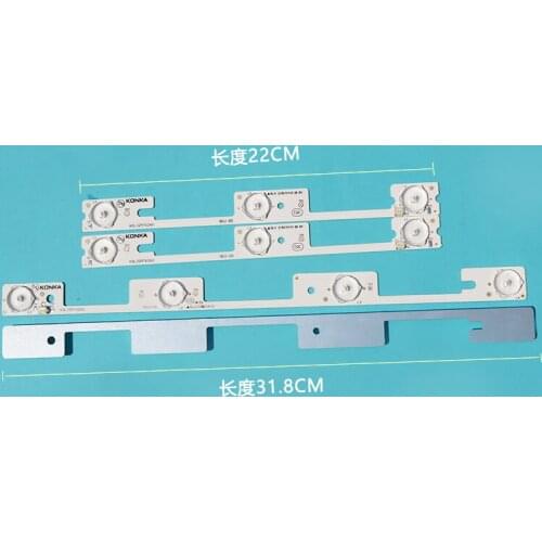 32 inch backlight strip 1SET=4PCS(2PCS*4LED +2PCS*3LED) 1LED=6V KDL32MT626U 35019056 35019055