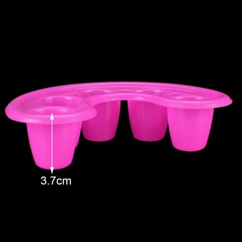 5 Pcs Nail Art Bath Spa Bowl , Nail Hand Soak Tray Acrylic Gel Nails Soaking