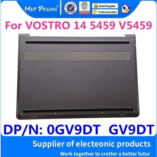 MAD DRAGON Brand Laptop Bottom Base Bottom Cover Assembly for Dell VOSTRO 14 5459 V5459 5459 Silver D case 0GV9DT GV9DT