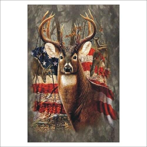 DIY Diamond Painting animal deer 5D Diamond embroidery Cross Stitch Needlework full resin square diamond mosaic home decor T122